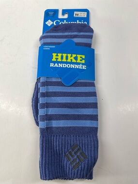 Columbia Lightweight Hike Socks merino wool M6-9 W8-11.5